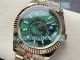Swiss Quality Rolex Sky Dweller Yellow Gold Green Dial Dual Time Zone 904L Watch (3)_th.jpg
